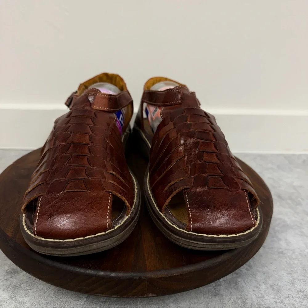 Brown‎ Leather Sandals